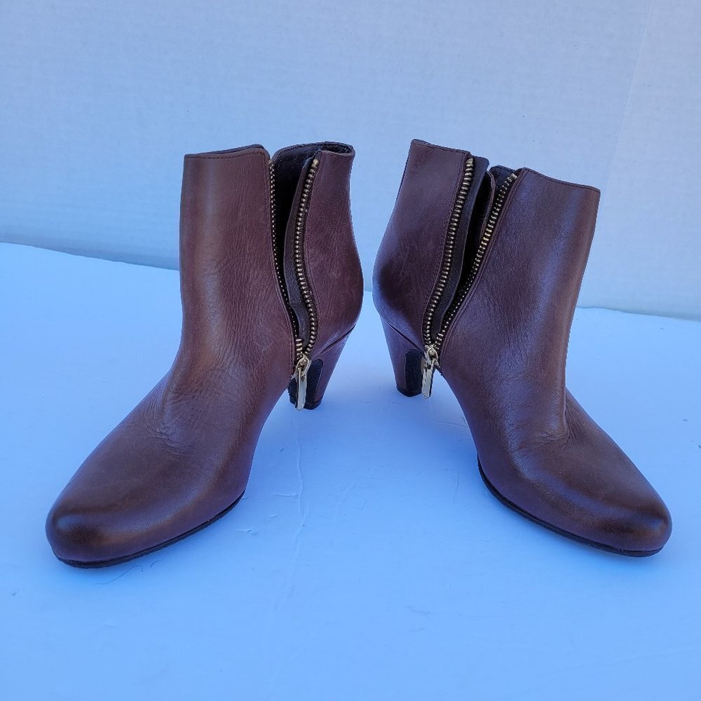 Sam Edelman marmont ankle bootie brown size 5